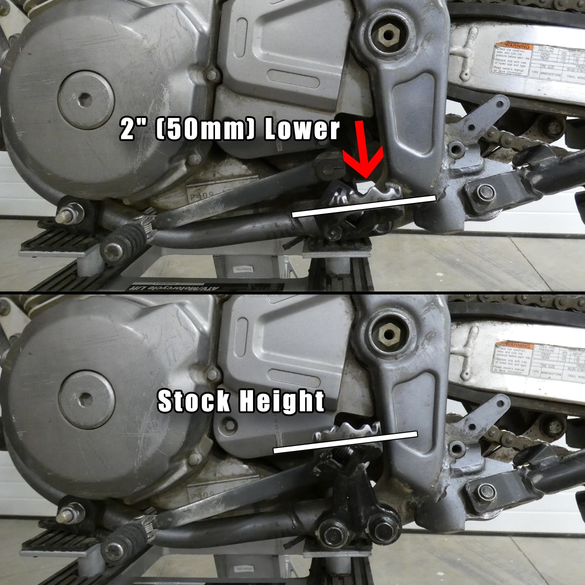 Dr650 pegs 2025